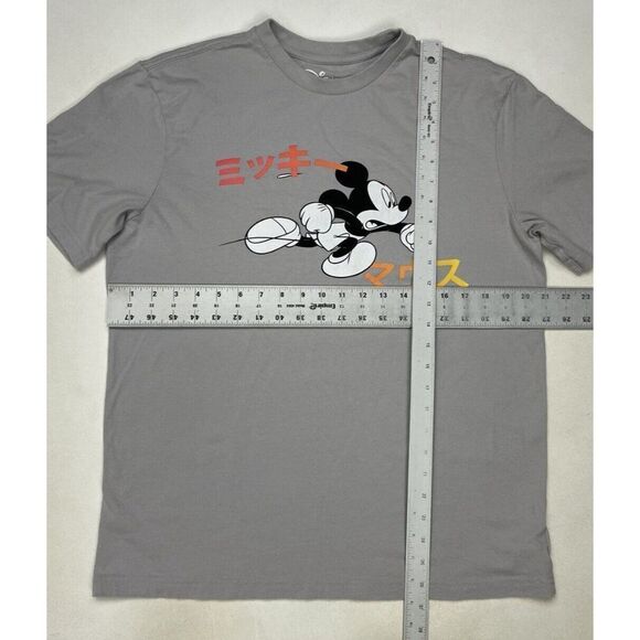 Disney Mickey Mouse Graphic T-shirt Men Medium Gray Short Sleeve - Picture 5 of 5